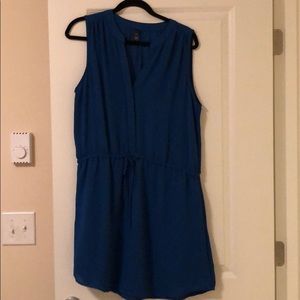 Blue Sleeveless Dress